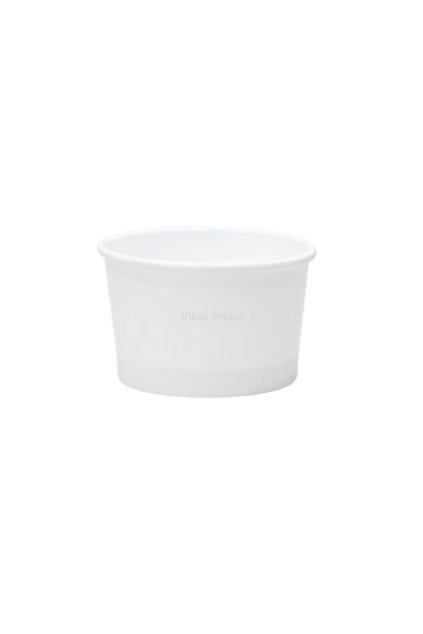 Weiße Papierschale für Suppe 580ml - 20oz 25Stk/20Pkg