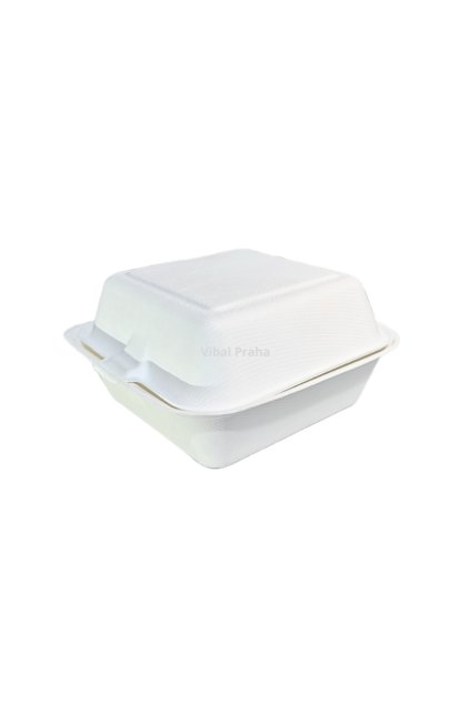 BIO hamburger box 160x160x80mm 100pcs/4packs