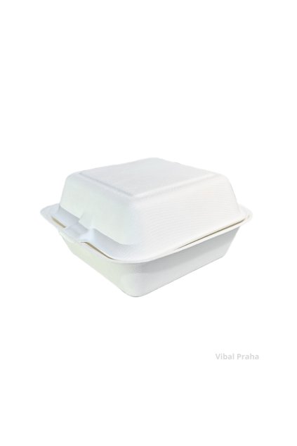 Box hamburger BIO 160x160x80mm 100ks x  4bal