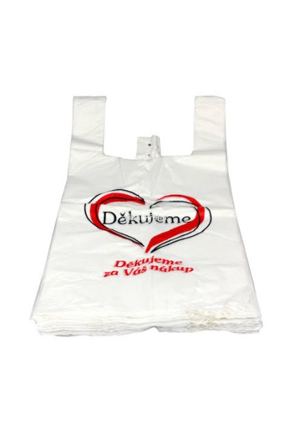Dankeschön-Tasche 775gr 30+17x52cm 19my 100Stk/10Pkg