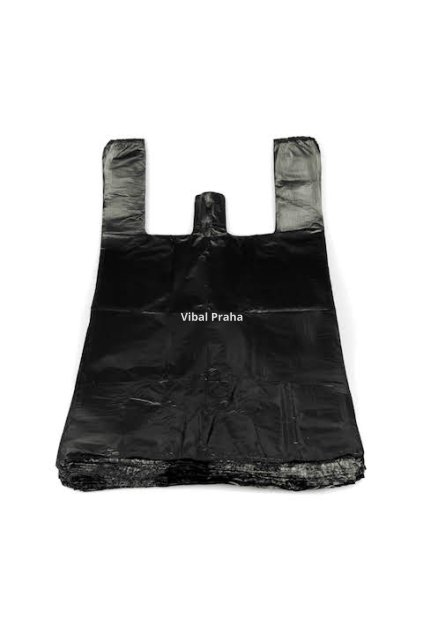 Tasche schwarz 15kg 710gr 35+20x65cm 12,5my 100Stk/10Pkg