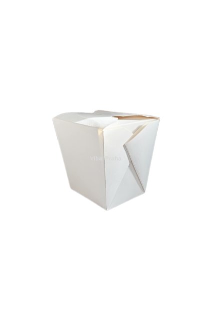 Weißer quadratischer Nudelbox 450ml - 16oz 50Stk/9Pkg