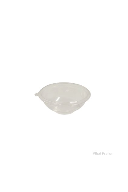 PET Plastikschale für Salat 525ml - 16oz Ø146mm 50Stk/10Pkg