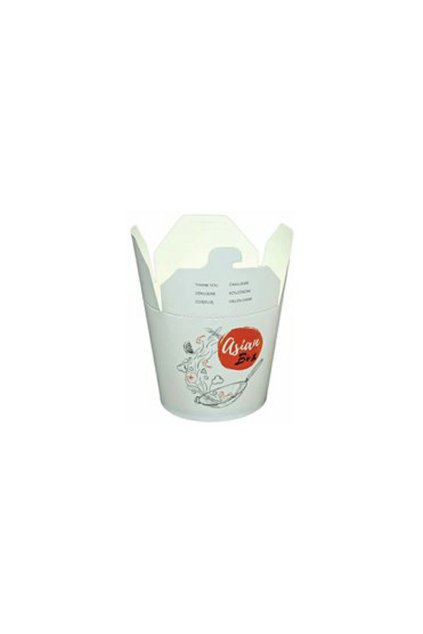 Round noodle box ASIA BOX 450ml 50pcs/10packs