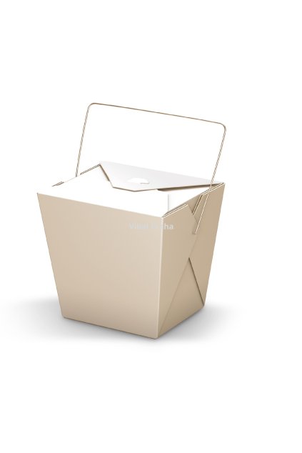 White square noodle box with handle 750ml 50pcs/9packs