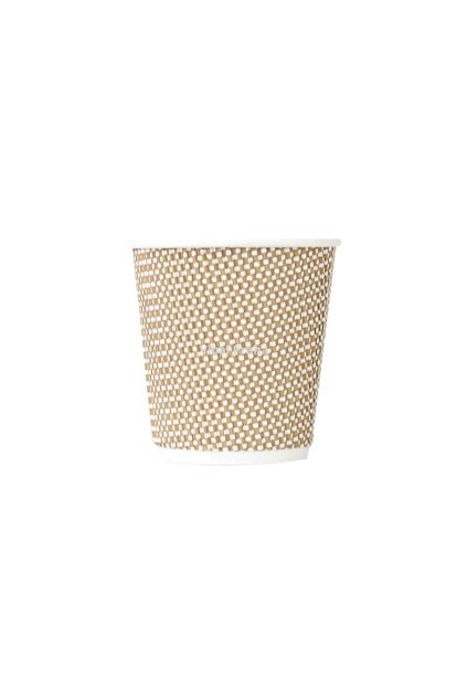 Brown paper cup WRAP 120ml 40pcs/25 packs
