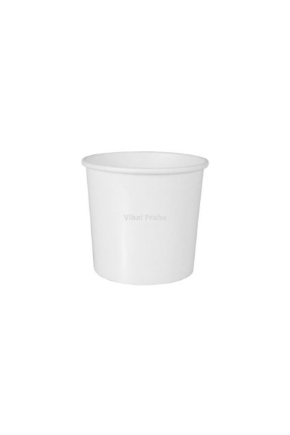 Weiße Papierschale für Suppe 780ml - 26oz 25Stk/20Pkg
