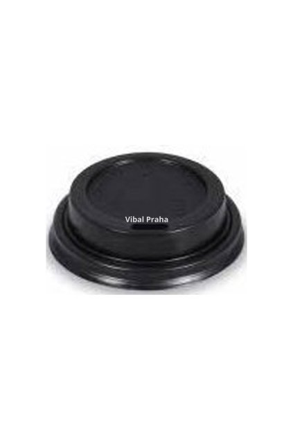Nắp đen PS cho cốc 250ml O80mm 100 cái/10 bịch