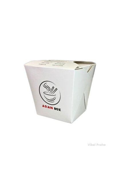 Square noodle ASIA BOX 750ml 50pcs/9 packs