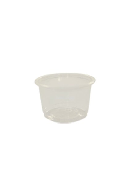 Black PP sauce cup 60ml Ø62mm 50pcs/50packss