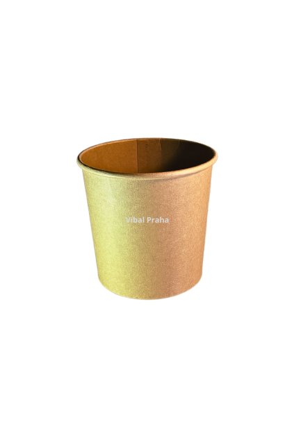 Braune Papierschale für Suppe 780ml - 26oz 25Stk/20Pkg