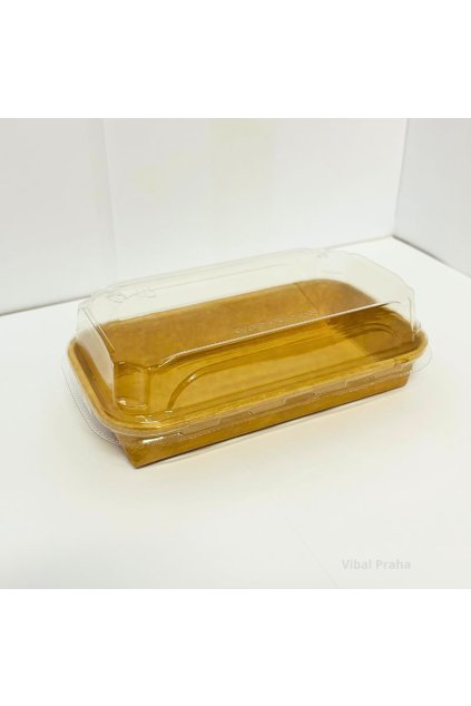 Hộp giấy đựng sushi kèm nắp 160x91x50mm 50 cái/12 bịch