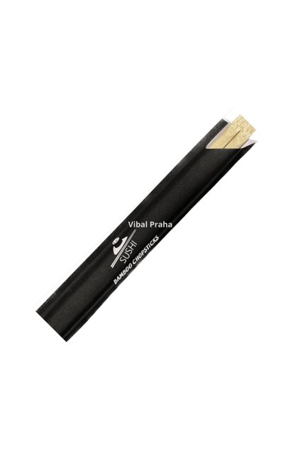 Chopsticks Square Head Sushi BLACK 20.5 cm 100pcs/30 packss