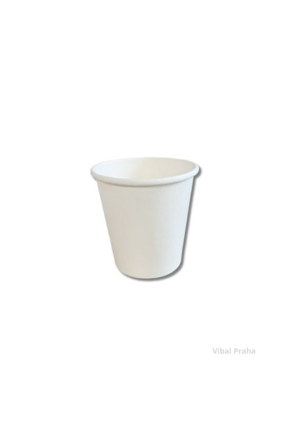 Papírový kelímek bílý,120ml 50ks/20bal