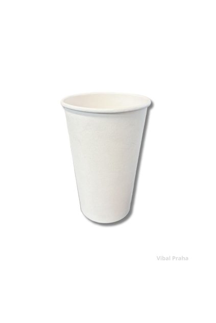 White paper cup 450ml 50pcs/20 packs