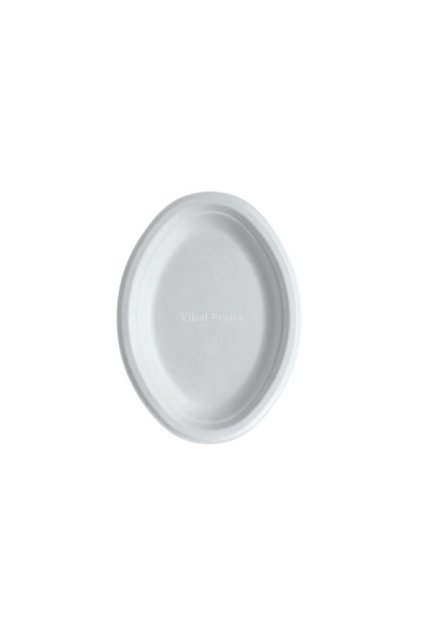 Đĩa BIO oval từ bã mía 26cm 125 cái/4 bịch