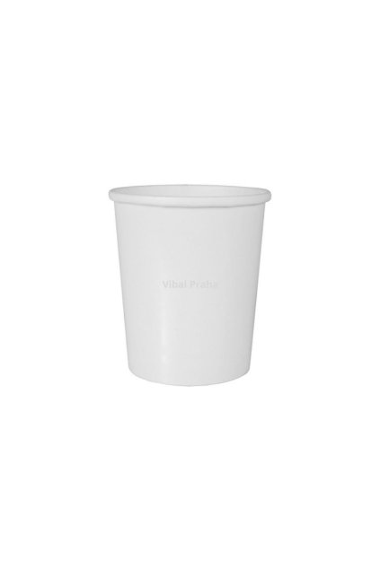 Weiße Papierschale für Suppe 975ml - 32oz 25Stk/20Pkg