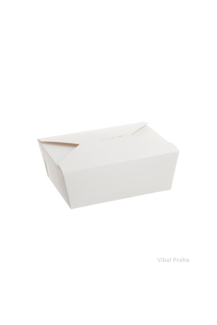 White paper box 1200ml 175x140x63m 50pcs/4 packs