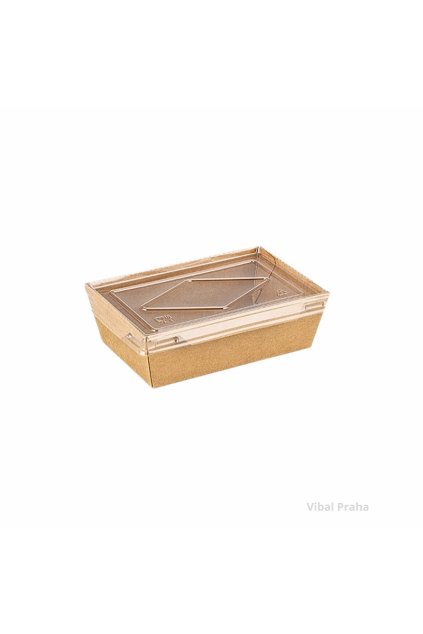 Miska ECO KRAFT 600ml 150x100x48mm 50ks x  4bal