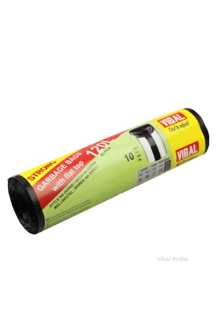 Sáčky do koše 120L 80x115cm 7ks x  40rol