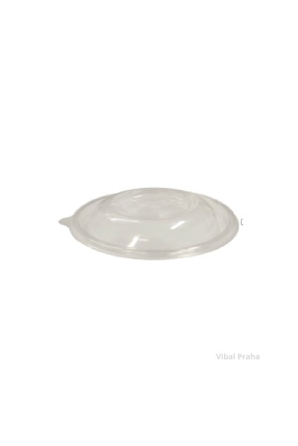 PET Lid for 1000ml Bowl Ø185mm, 50pcs/10 packs
