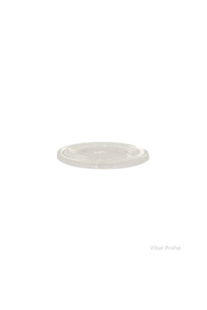 Víčko PET pro kelímky 45,60,75ml O62mm 50ks/50b