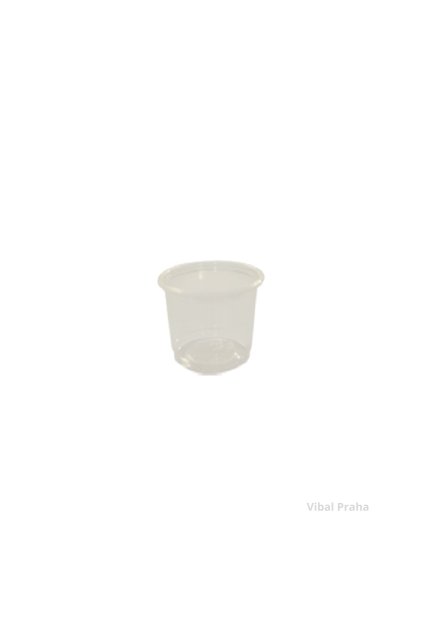 Black PP Sauce Cup 30ml Ø45mm, 50pcs/50 packs