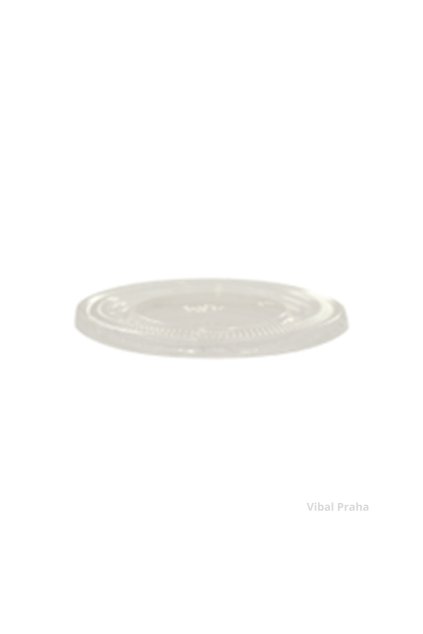 Flat PET Lid for Bubble Tea Cup, 50pcs/20 packs