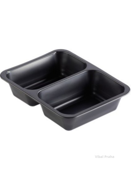 Bát dập 2 ngăn 1400ml 227x178x50mm 50cái/10bịch