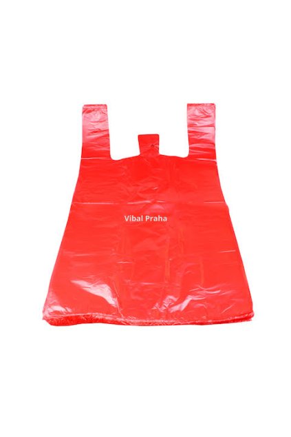 Red bag 15kg TOP 770gr 35+20x65cm 13.5my 100pcs/10packs