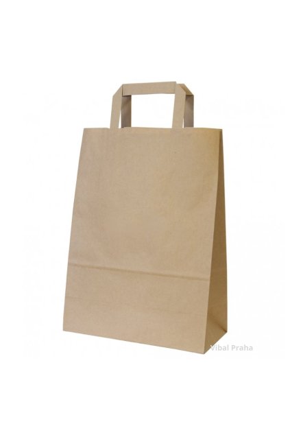 Brown Kraft Paper bag  180x80x220mm 300pcs/box