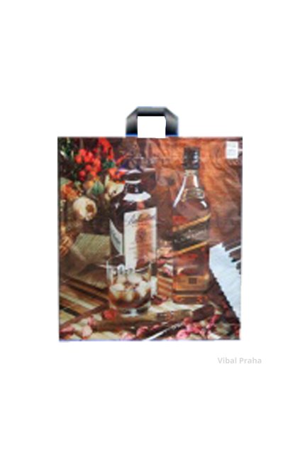 Taška s uchem,potisk RELAX 430x500mm 500ks/kar