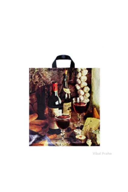 Túi quai xách, in họa tiết RƯỢU VANG 430x500mm, 500 cái/thùng