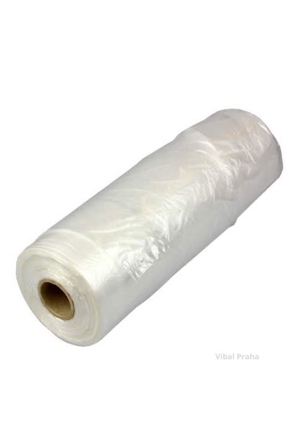 Túi nylon cuộn 5kg, 22+12x43cm, 8my, 200 cái/20 cuộn