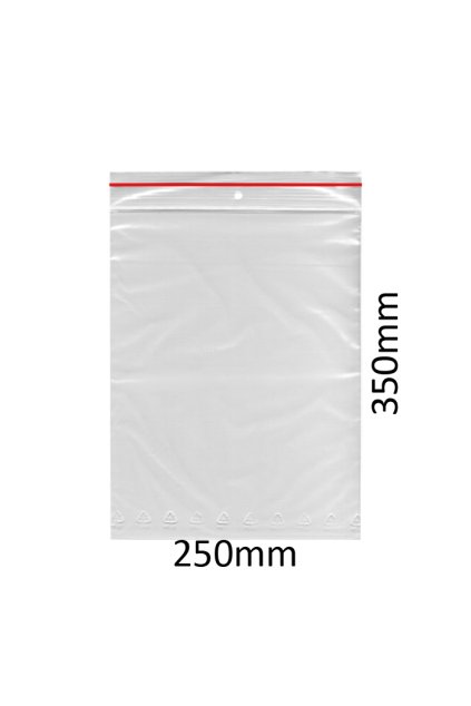 ZIP LDPE Beutel 250x350mm 100Stk/10Pkg/2Boxen