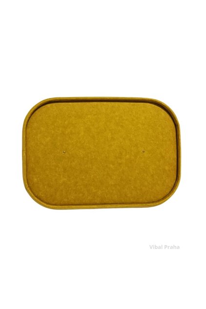 Paper lid for rectangular paper bowl 168x120mm 50pcs/6 packs