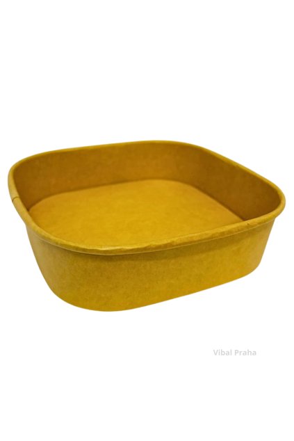 Quadratische Papierschale 750ml - 26oz 175x175x45mm