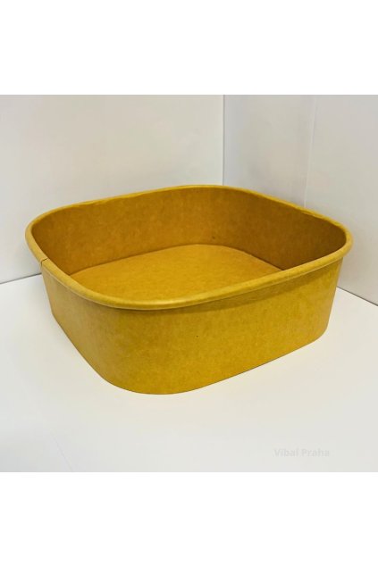 Vanička papírová čtvercová 1000ml 175x175x55mm