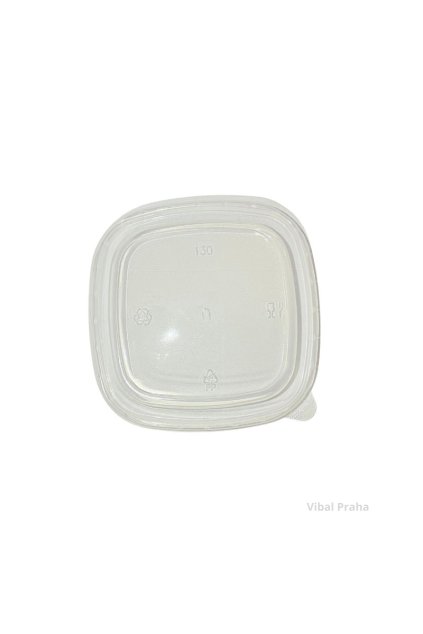 Nắp PP chịu nhiệt cho bát vuông 132x132mm