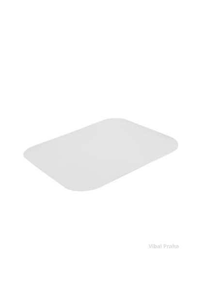 Papírové víčko potažené hliníkovou fólií 208x143mm