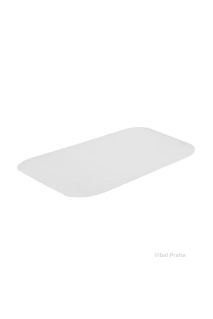 Aluminium foil container paper lid 213x109mm 100pcs/ 10 packs