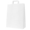 Weiße Papiertragetasche  320x170x420mm 250Stk