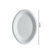 2087 2 talir bio ovalny z cukr trtiny 32cm 125ks x 4bal