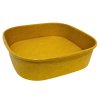 Quadratische Papierschale 750ml - 26oz 175x175x45mm