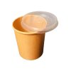Cốc súp giấy nâu 975ml 25 cái/20 bịch