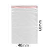 Túi ZIP LDPE, kích thước 40x60mm, 100 cái/10 gói/20 hộp