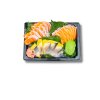 Miska na sushi s víčkem PET 160x91x50mm 50ks x  8bal