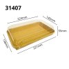 Sushi Schale mit PAP Deckel 221x138x50mm 50Stk/6Pkg