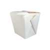 Box na nudle hranatý bílý 750ml 50ks/9bal