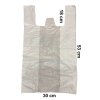 Tasche HDPE Weiß 10KG 30x18x53cm 20my 117Stk/20Pkg